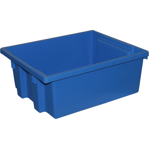 Stack-N-Nest&reg; Storage Bins, 6" x 15.25" x 12.25", Blue OSI Industrial Sales