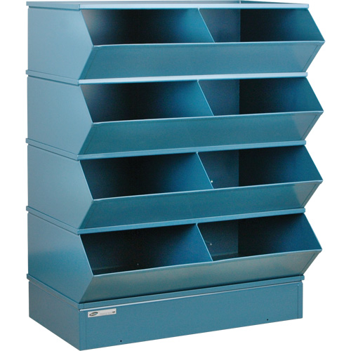 Pre-Engineered Sectional Systems, 5000 lbs. Cap., 37" W x 24" D x 44" H, Blue OSI Industrial Sales