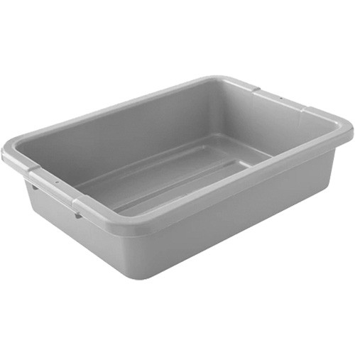 Bus/Utility Boxes - Grey, 5" H x 15" D x 20" L, Plastic, Grey OSI Industrial Sales