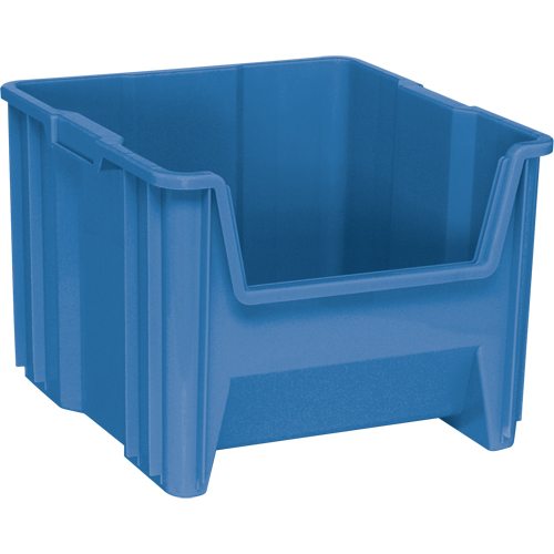 Giant Stacking Containers, 16.5" W x 17.5" D x 12.5" H, Blue OSI Industrial Sales