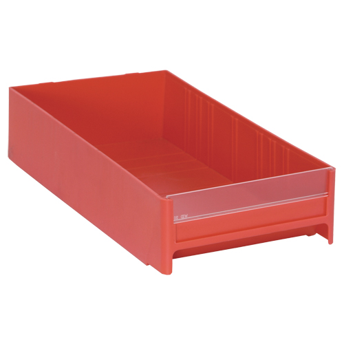 Cabinet Drawer, 5-5/8" W x 11" D x 2-1/2" H, Red OSI Industrial Sales