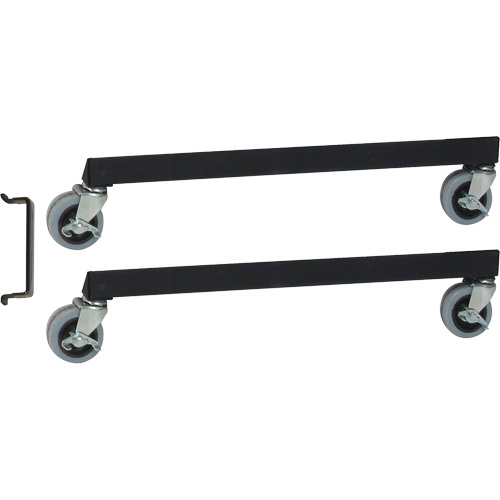 Ensemble mobile de support sur pied pour casiers de rangement &agrave; emboîtement OSI Industrial Sales