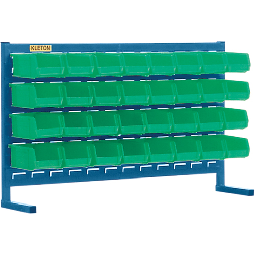 Rayonnage &agrave; persienne avec bacs, 32 bacs, 36" la x 8-1/4" p x 22" h OSI Industrial Sales