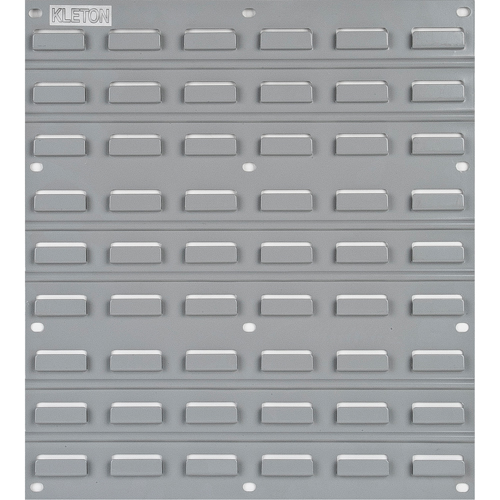 Panneau perfor&eacute; en m&eacute;tal pour bacs, 16 bacs, 18" la x 1/8" p x 19" h OSI Industrial Sales