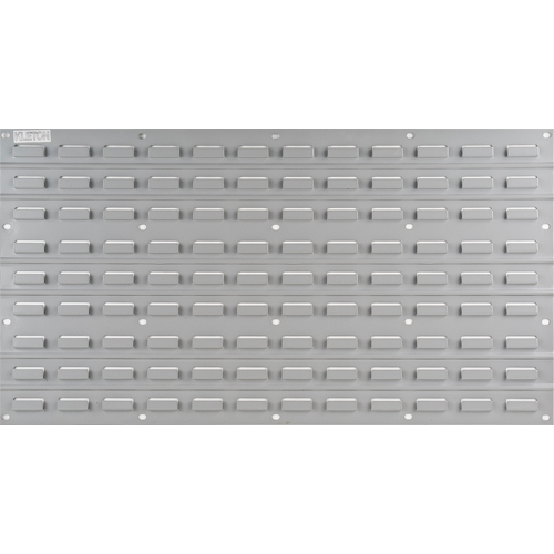 Panneau perfor&eacute; en m&eacute;tal pour bacs, 32 bacs, 36" la x 1/8" p x 19" h OSI Industrial Sales