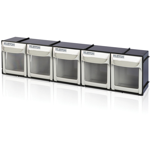 Heavy-Duty Tilt Bin, 23-1/2" W x 4" D x 5-7/8" H, 5 Drawers OSI Industrial Sales