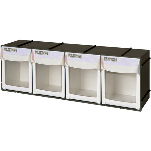 Bac basculant robuste, 23-1/2" la x 5-1/2" p x 7-7/8" h, 4 tiroirs OSI Industrial Sales