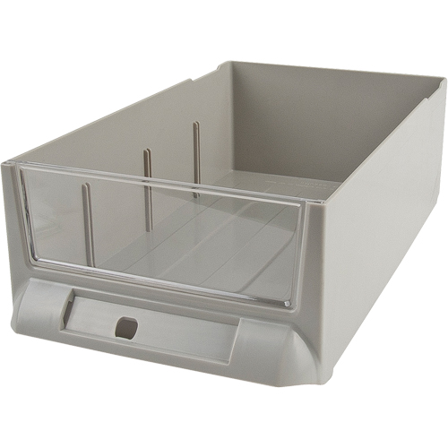 Tiroir de rechange pour armoires de pi&egrave;ces KPC-200, Plastique, 5-3/8" la x 9-13/16" p, 3-3/10" h, Gris OSI Industrial Sales
