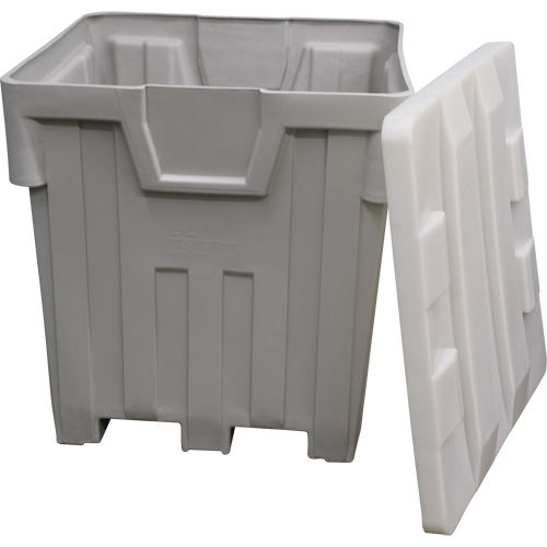 Nesting Bin, 44" W x 44" D x 46" H, Grey OSI Industrial Sales