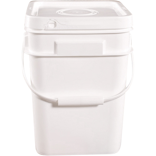 Square Pail, Plastic, 4 gal. OSI Industrial Sales