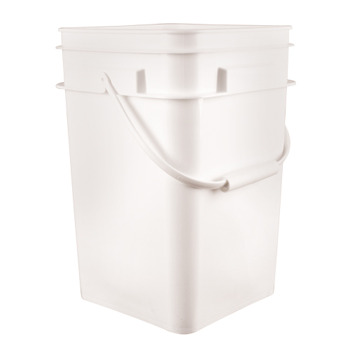 Square Pail, Plastic, 4.25 gal. OSI Industrial Sales