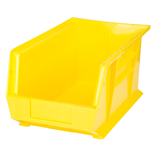 Bac empilable & &agrave; suspendre, 8-1/4" la, 7" h x 14-3/4" p, Jaune OSI Industrial Sales