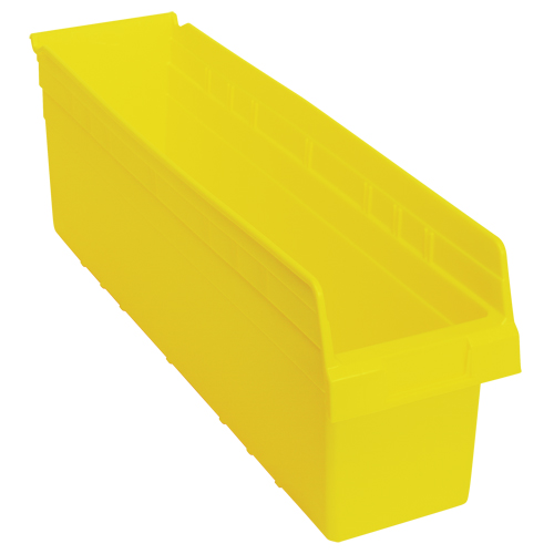 Bacs pour &eacute;tag&egrave;re Store-Max, 6-5/8" la x 8" H x 23-5/8" p, Jaune, Capacit&eacute; 68 lb OSI Industrial Sales