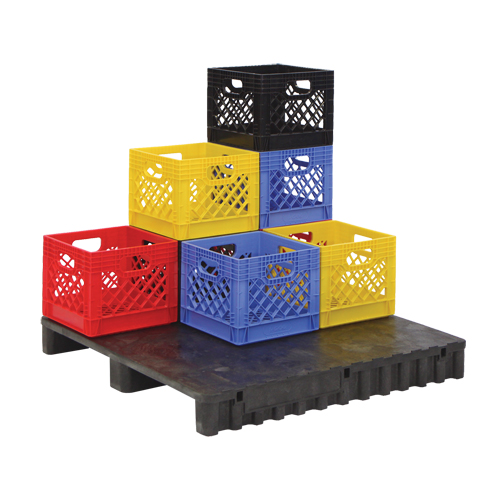 Caisse en plastique pour produits laitiers OSI Industrial Sales