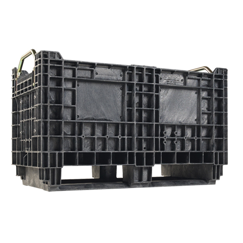 Heavy-Duty BulkTote&reg; Container, 30" L x 16" W x 19.2" H, Black OSI Industrial Sales