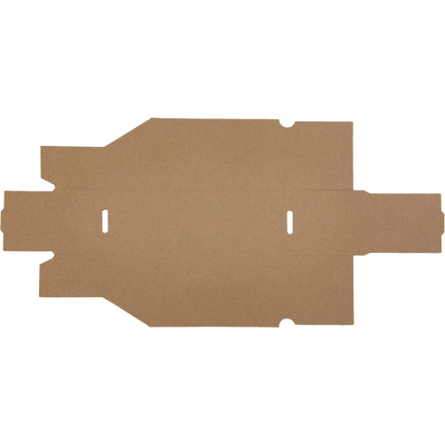Boîtes profondes en carton ondul&eacute;, 3-3/4" la x 11-1/4" p x 4-1/2" h, Beige OSI Industrial Sales