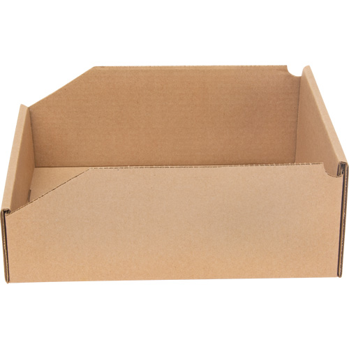 Boîtes profondes en carton ondul&eacute;, 9-3/4" la x 11-1/4" p x 4-1/2" h, Beige OSI Industrial Sales