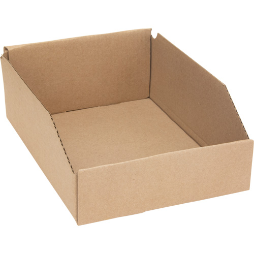 Deep Corrugated Parts Bins, 8-3/4" W x 11-1/4" D x 4-1/2" H, Beige OSI Industrial Sales