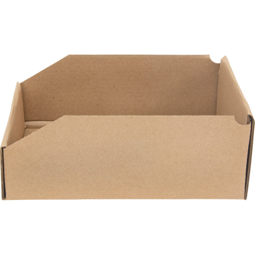 Deep Corrugated Parts Bins, 8-3/4" W x 11-1/4" D x 4-1/2" H, Beige OSI Industrial Sales