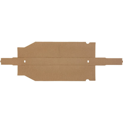 Boîtes profondes en carton ondul&eacute;, 2-7/8" la x 17-1/4" p x 4-1/2" h, Beige OSI Industrial Sales