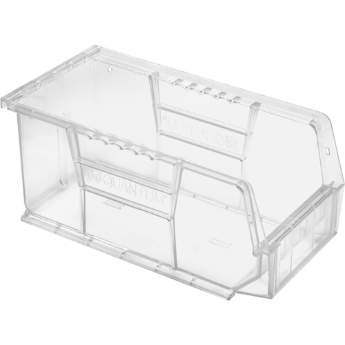 Crystal Clear Ultra Bins, 5-1/2" W x 5" H x 10-7/8" D, Clear OSI Industrial Sales