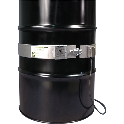 Chauffe-barils &eacute;conomiques, Barils en acier, 55 gal. US (45 gal. imp.), 0°F - 550°F, 120 V OSI Industrial Sales