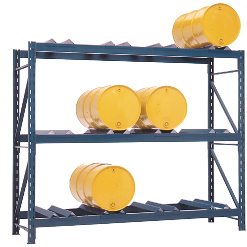 Rayonnages pour barils, 12 barils, 112" la x 36" p x 96" h OSI Industrial Sales