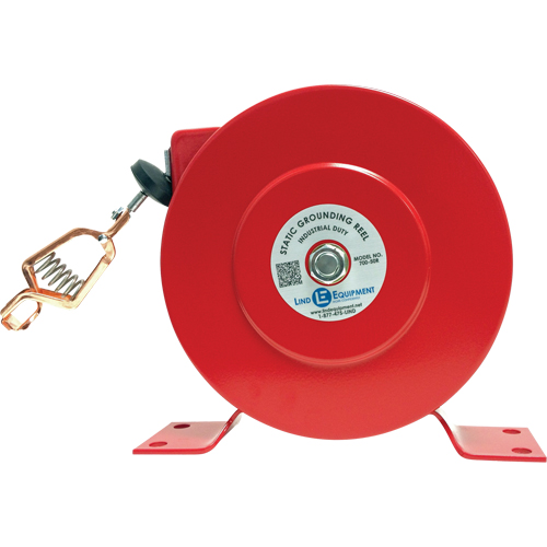 Fils de mise &agrave; la terre r&eacute;tractables, Longueur de 20', Usage l&eacute;ger OSI Industrial Sales