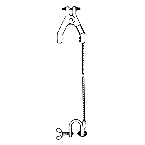 Assemblages robustes de cables de masse et de mise &agrave; la terre - Pinces & pinces en c OSI Industrial Sales