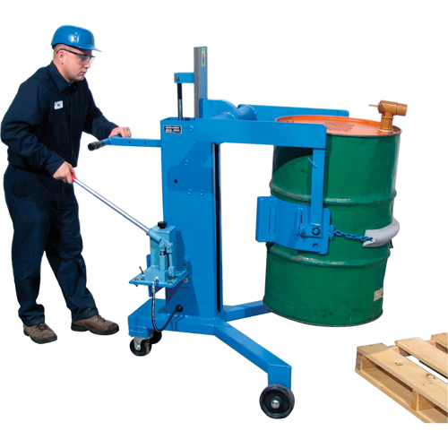 Basculeur - palettiseurs pour barils, 55 gal. US (45 gal. imp.) OSI Industrial Sales