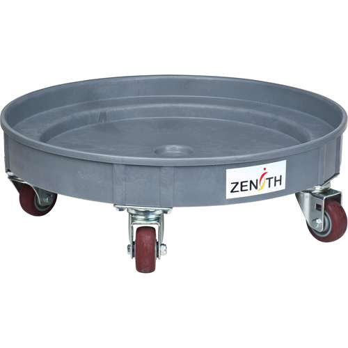 Leak Containment Drum Dolly, 24.25" dia. X 7.625" H, 1.5 US Gal. Spill Cap. OSI Industrial Sales