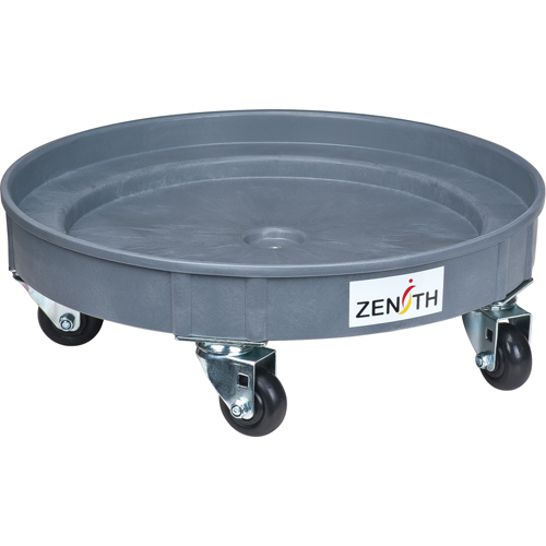 Leak Containment Drum Dolly, 24.25" dia. X 7.625" H, 1.5 US Gal. Spill Cap. OSI Industrial Sales