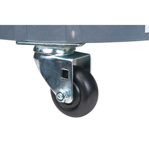 Leak Containment Drum Dolly, 24.25" dia. X 7.625" H, 1.5 US Gal. Spill Cap. OSI Industrial Sales