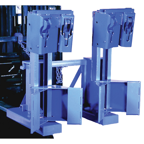 Manipulateur de barils MORSPEED 1500 pour chariot &eacute;l&eacute;vateur, Pour 30 - 85 gal. US (25 - 70 gal. imp.) OSI Industrial Sales
