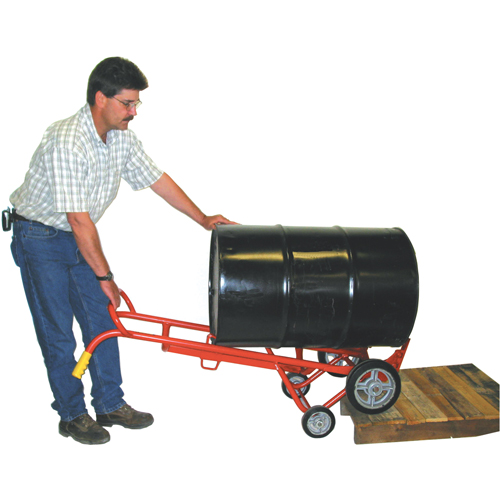 15BT Deluxe Drum Hand Truck, Steel Construction, 30 - 55 US Gal. (25 - 45 Imperial Gal.) OSI Industrial Sales