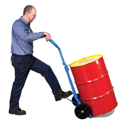 Drum Hand Truck, Steel Construction, 30 - 55 US Gal. (25 - 45 Imperial Gal.) OSI Industrial Sales