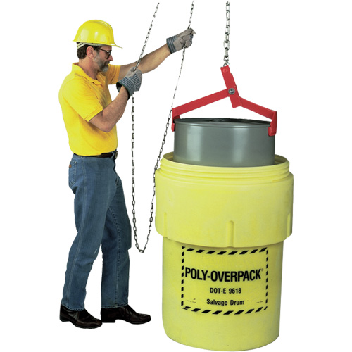 Drum Lifter, 85 US gal. (70 Imperial Gal.) Drum Size, 1000 lbs./454 kg Cap. OSI Industrial Sales