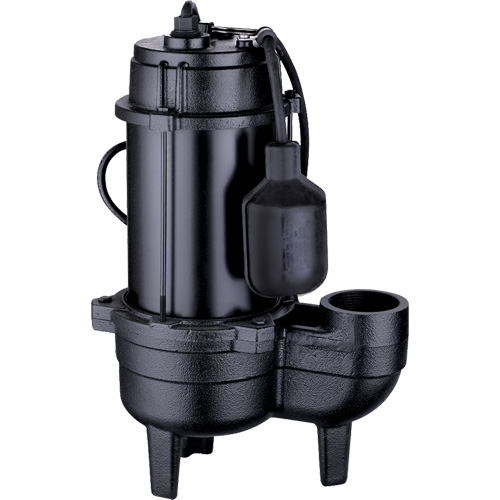 Cast Iron Sewage Pump, 120 V, 9.5 A, 6000 GPH, 1/2 HP OSI Industrial Sales