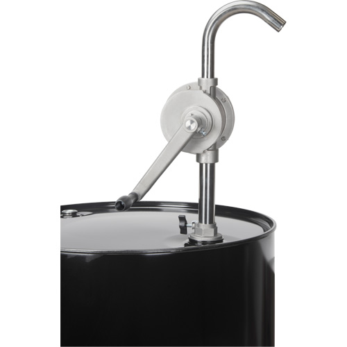 Pompe rotative pour baril, Acier inoxydable, Pour capacit&eacute; 55 gal., 12 oz/course OSI Industrial Sales