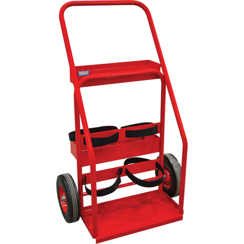 Chariot de prevention d'incendie pour travaux &agrave; chaud, Roues Semi-pneumatique, Base de 17,75" la x 8,9" lo, 100 lb OSI Industrial Sales