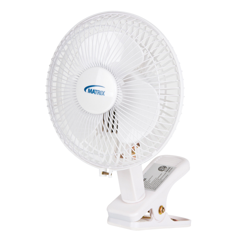 Clip-On & Desk Fan, 6" Diameter, 2 Speeds OSI Industrial Sales
