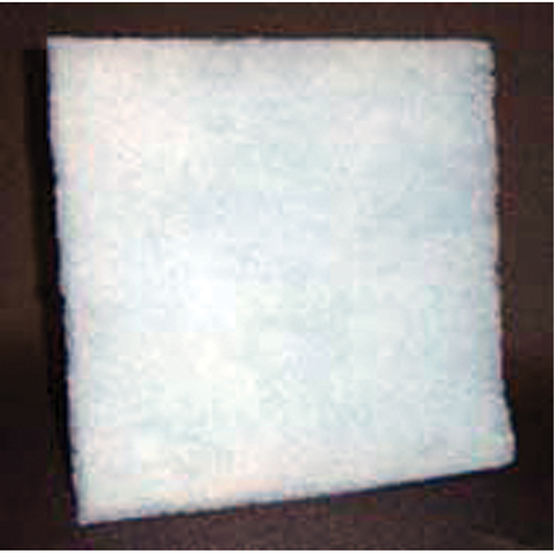 Synthetic Media Filters, Pad, MERV 5, 20" W x 2" D x 18" H OSI Industrial Sales