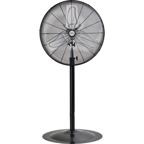 Ventilateur non oscillant sur socle, Robuste, 2 Vitesses, Diam&egrave;tre de 24" OSI Industrial Sales