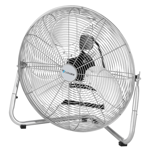 High-Velocity Floor Fan, Commercial, 3 Speed, 18" Diameter OSI Industrial Sales