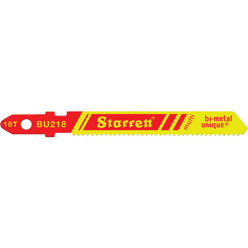 Lames pour scie sauteuse Unified Shank, Bim&eacute;tal, 2" lo, 18 dents par pouce OSI Industrial Sales
