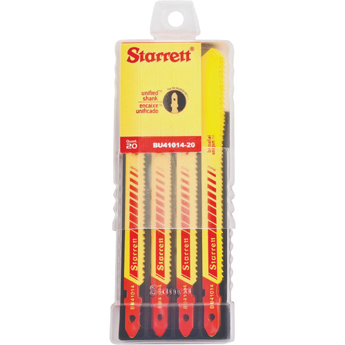 Lames pour scie sauteuse Unified Shank, Bim&eacute;tal, 4" lo, 10-14 dents par pouce OSI Industrial Sales