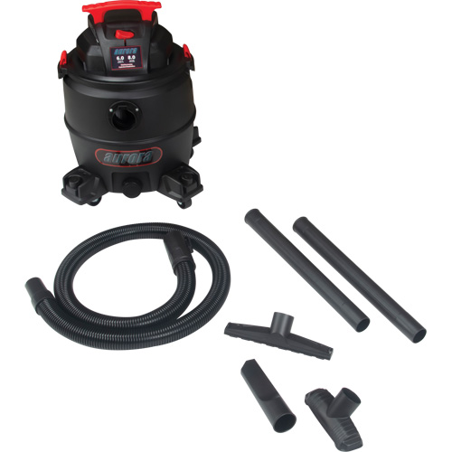 Aspirateur, Secs-humides, 6 CV, 8 gal. US (30,3 litres) OSI Industrial Sales