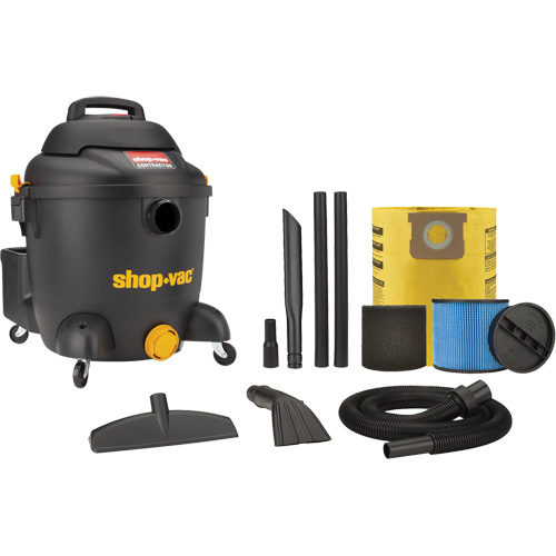 Shop Vacuum, Wet-Dry, 4.5 HP, 10 US Gal. (37.9 Litres) OSI Industrial Sales