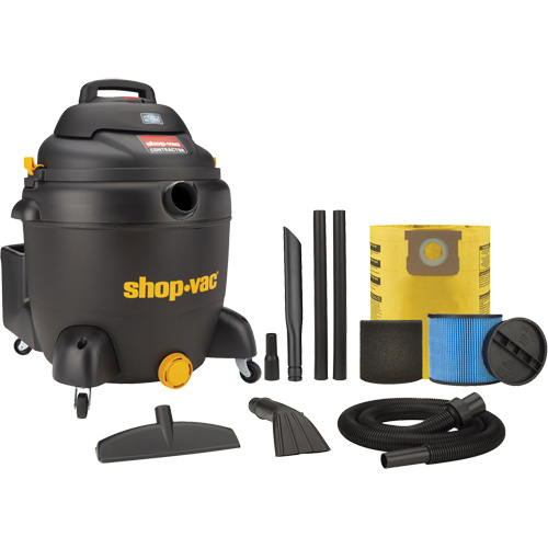 SVX2 Shop Vacuum, Wet-Dry, 6.5 HP, 18 US Gal. (68.1 Litres) OSI Industrial Sales