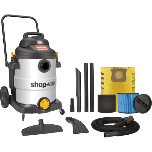 SVX2 Shop Vacuum, Wet-Dry, 6.5 HP, 12 US Gal. (45.4 Litres) OSI Industrial Sales